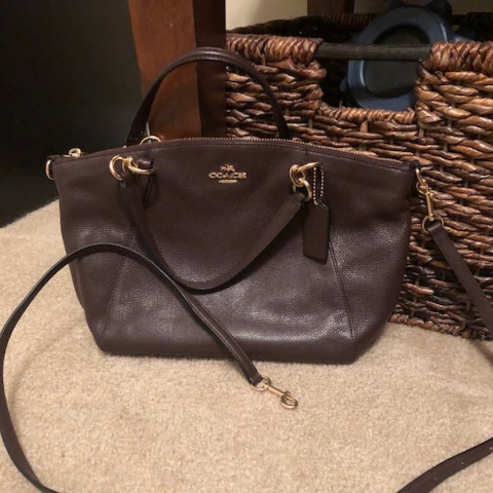 Brown Coach bag